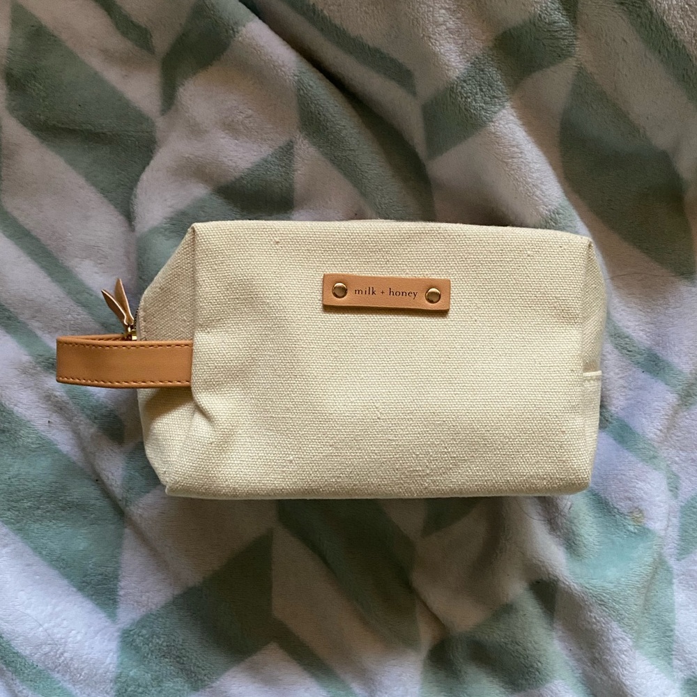 Milk + Honey toiletry bag